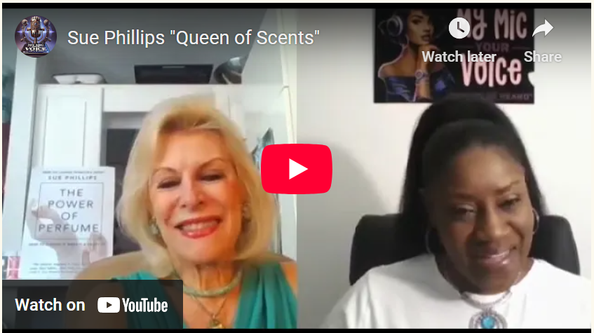 Sue Phillips "Queen of Scents"