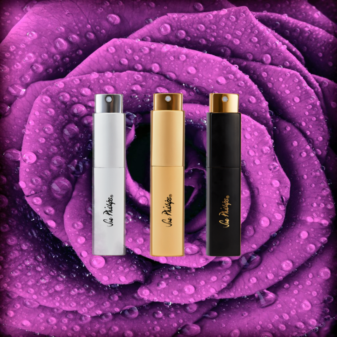 Modern Rose Perfume - purse-atomizer-trio