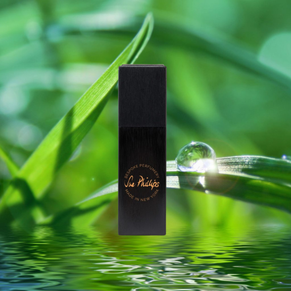 Green Perfume Bottle  - 20ml-black